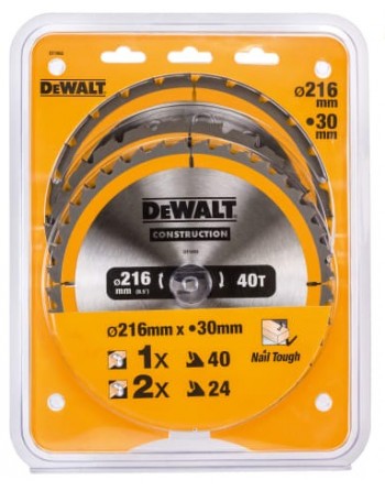 SET 3 CIRCOLARI DEWALT...